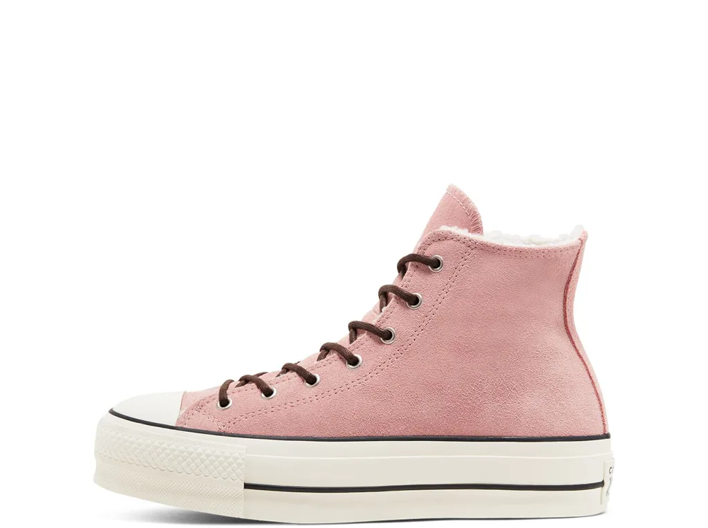 TEST Womens Sherpa Chuck Taylor All Star  Platform High Top
