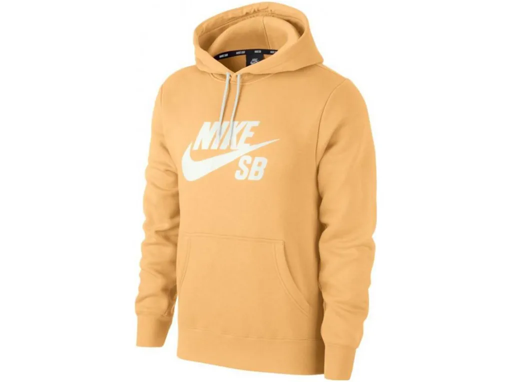 TEST Pánská mikina Nike M SB ICON HOODIE PO ESSNL oranžová